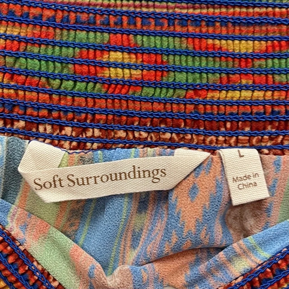 Soft Surroundings Fantasia Carnival Boho‎ Skirt Sz L